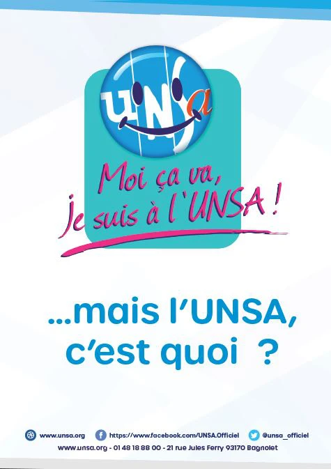 Couverture Mais l'UNSA, c'est quoi ?