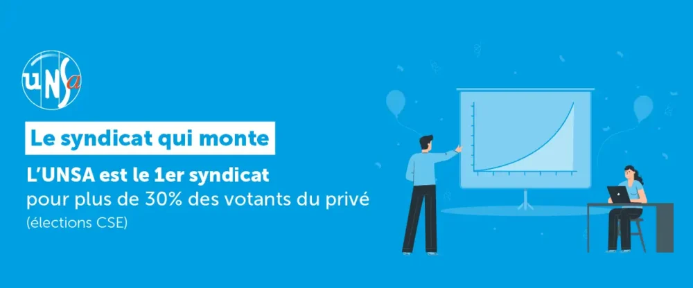 Illustration montrant le premier syndicat du secteur privé